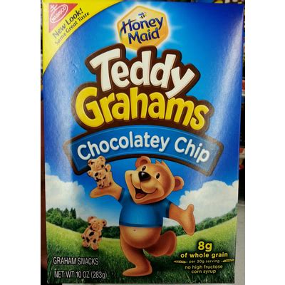 How many carbs are in teddy grahams honey - calories, carbs, nutrition