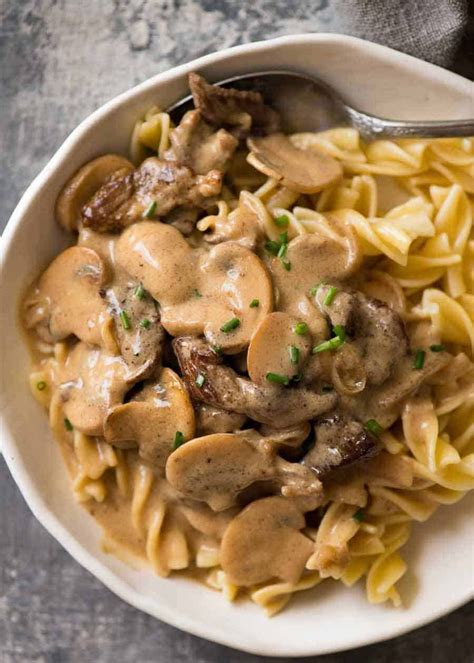 How many carbs are in tempeh stroganoff, over noodles - calories, carbs, nutrition