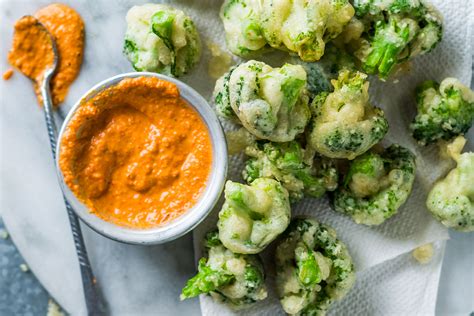 How many carbs are in tempura broccoli - calories, carbs, nutrition