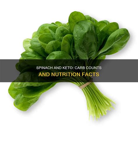 How many carbs are in tender spinach - calories, carbs, nutrition