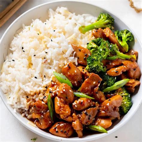 How many carbs are in teriyaki chicken & rice - calories, carbs, nutrition