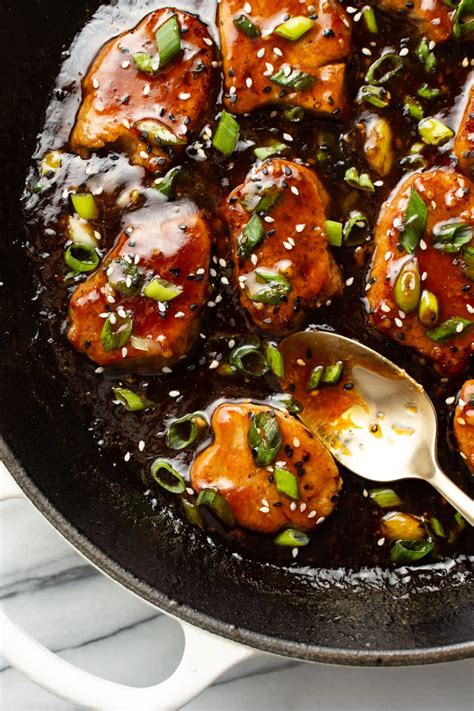 How many carbs are in teriyaki pork tenderloin - calories, carbs, nutrition