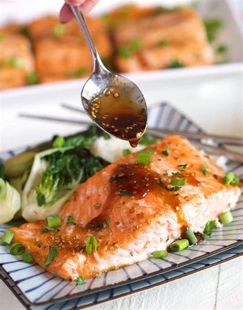 How many carbs are in teriyaki salmon fillet - calories, carbs, nutrition