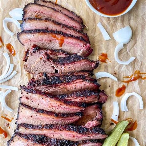 How many carbs are in texas style smoked brisket - calories, carbs, nutrition