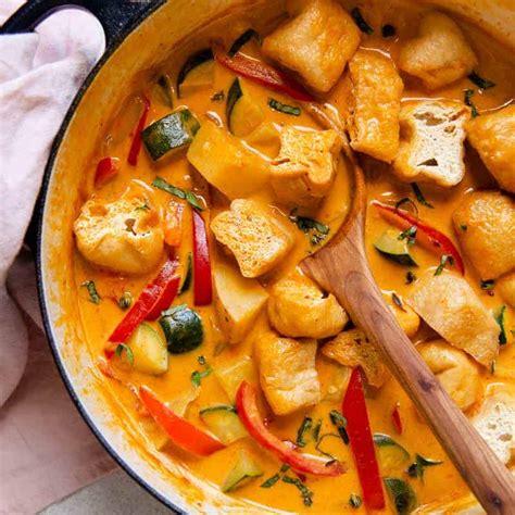How many carbs are in thai curry vegetable - calories, carbs, nutrition