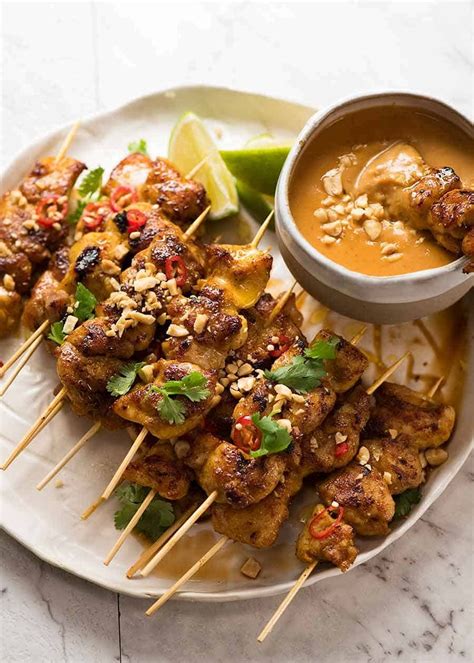 How many carbs are in thai sate chicken breast - calories, carbs, nutrition