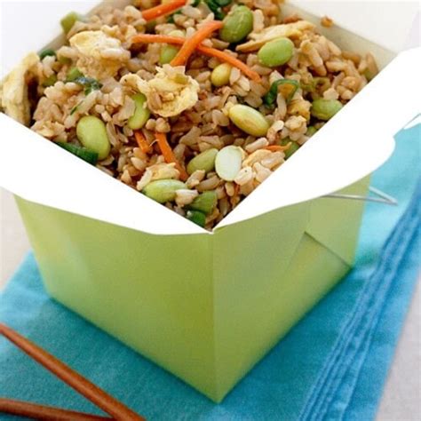 How many carbs are in thai style fried rice with edamame - calories, carbs, nutrition