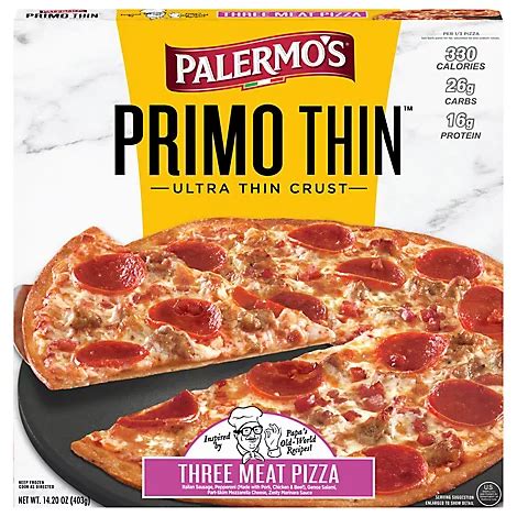 How many carbs are in the palermo sicilian pizza - calories, carbs, nutrition