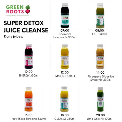 How many carbs are in the super detox juice - calories, carbs, nutrition