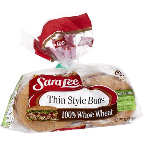 How many carbs are in thin style buns 100% multi-grain - calories, carbs, nutrition