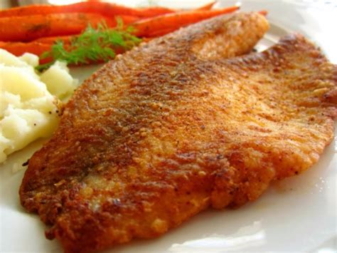 How many carbs are in tilapia 5-7 oz pan fried blackened seasoning - calories, carbs, nutrition