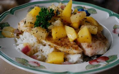 How many carbs are in tilapia with mango chutney - calories, carbs, nutrition