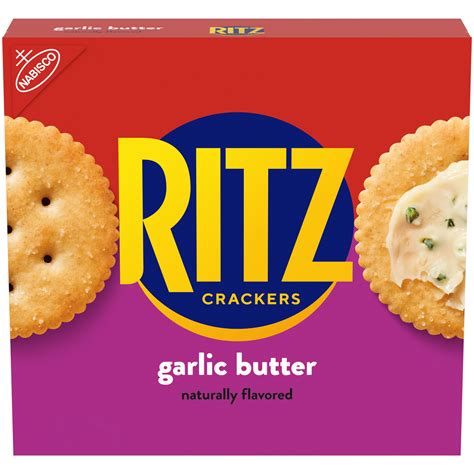 How many carbs are in tlc party crackers - roasted garlic & thyme - calories, carbs, nutrition