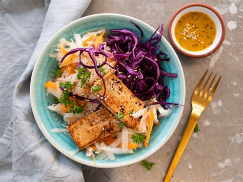 How many carbs are in tofu seared teriyaki 4 oz - calories, carbs, nutrition