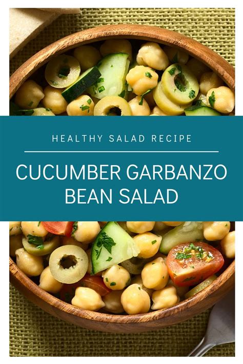 How many carbs are in tossed garden salad with garbanzo and cucumber - calories, carbs, nutrition