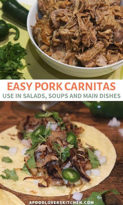 How many carbs are in traditional carnitas - calories, carbs, nutrition