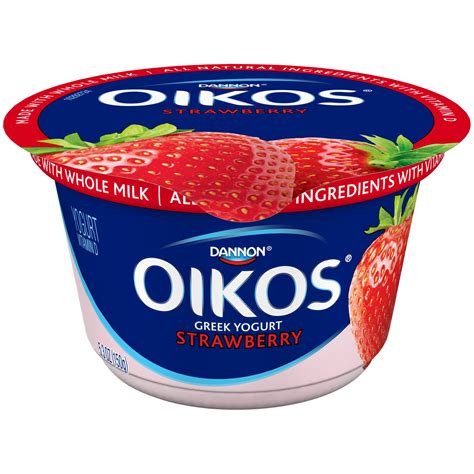 How many carbs are in traditional greek yogurt - strawberry - calories, carbs, nutrition