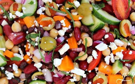 How many carbs are in tri-bean salad - calories, carbs, nutrition