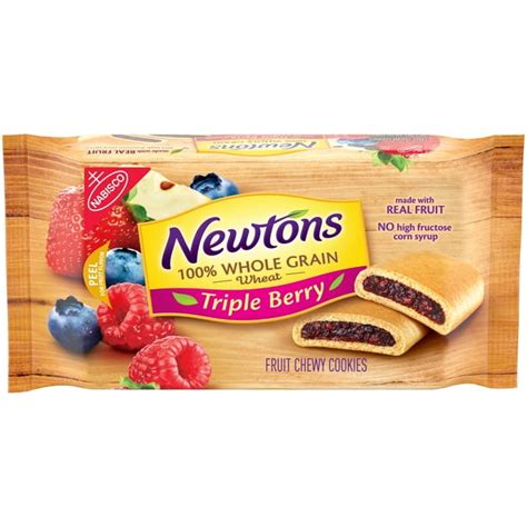 How many carbs are in triple berry newtons - calories, carbs, nutrition