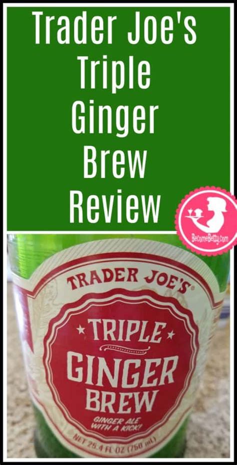 How many carbs are in triple ginger brew - calories, carbs, nutrition