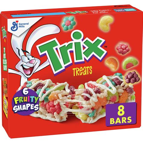 How many carbs are in trix cereal bars - calories, carbs, nutrition