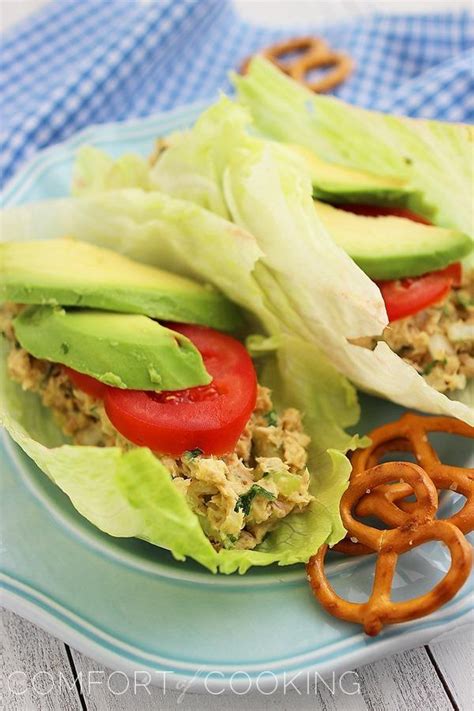 How many carbs are in tuna salad wrap withcantaloupe - calories, carbs, nutrition