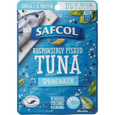 How many carbs are in tuna springwater - calories, carbs, nutrition