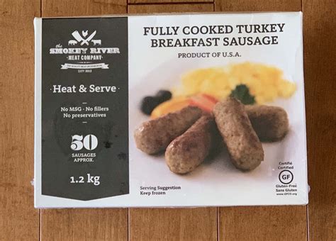 How many carbs are in turkey breakfast sausage hot - calories, carbs, nutrition