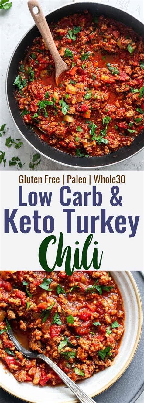 How many carbs are in turkey chili no beans - calories, carbs, nutrition