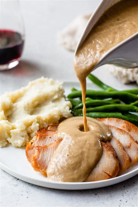 How many carbs are in turkey gravy 1 quart - calories, carbs, nutrition