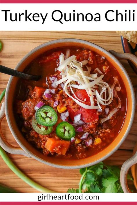 How many carbs are in turkey quinoa chili - calories, carbs, nutrition