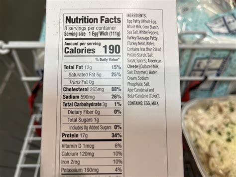 How many carbs are in turkey sausage, egg & cheese biscuit - calories, carbs, nutrition