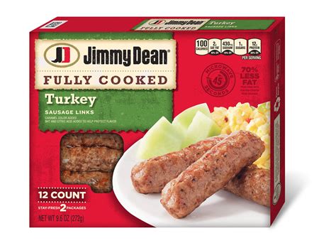 How many carbs are in turkey sausage links - calories, carbs, nutrition