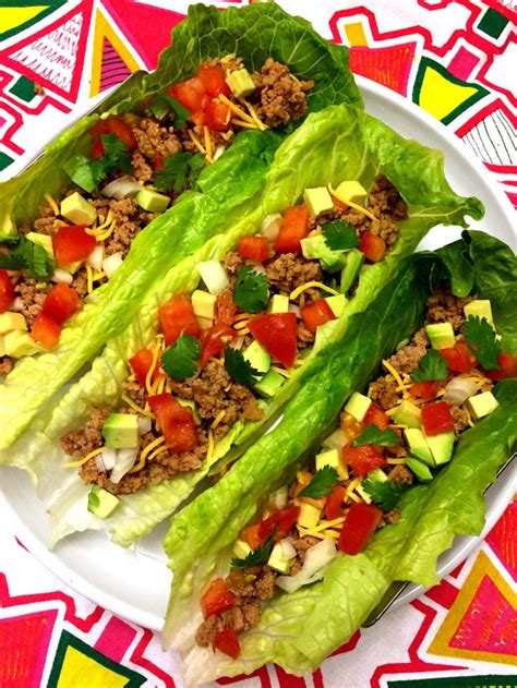 How many carbs are in turkey taco lettuce wraps - calories, carbs, nutrition