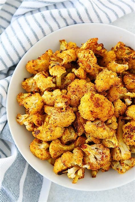 How many carbs are in turmeric-roasted cauliflower - calories, carbs, nutrition