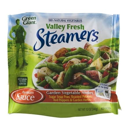 How many carbs are in valley fresh steamers - garden vegetable medley - calories, carbs, nutrition