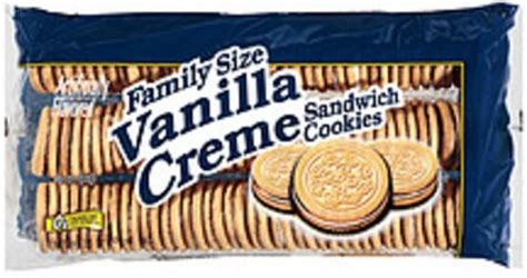 How many carbs are in vanilla creme cookies - calories, carbs, nutrition