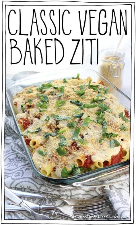 How many carbs are in vegan baked penne casserole - calories, carbs, nutrition