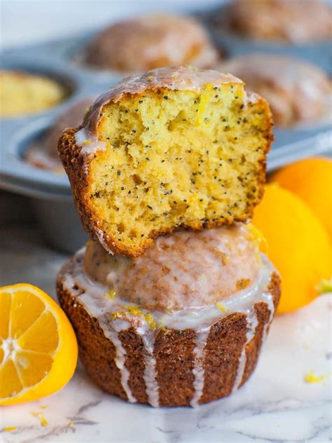 How many carbs are in vegan lemon poppy seed muffins - calories, carbs, nutrition