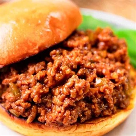 How many carbs are in vegan spanish sloppy joe with white bun - calories, carbs, nutrition