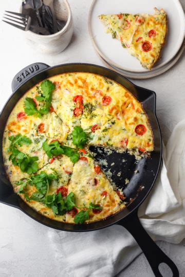 How many carbs are in vegetable frittata - calories, carbs, nutrition