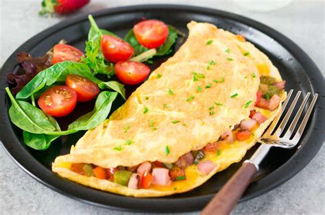 How many carbs are in vegetable omelet - calories, carbs, nutrition