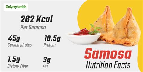 How many carbs are in vegetable samosa - calories, carbs, nutrition