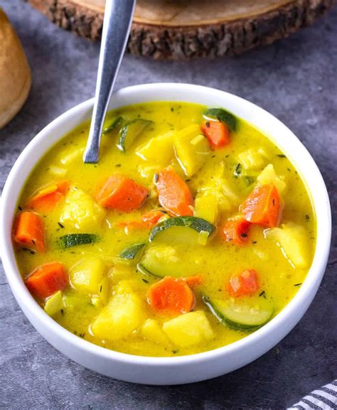 How many carbs are in vegetarian potato leek soup - calories, carbs, nutrition