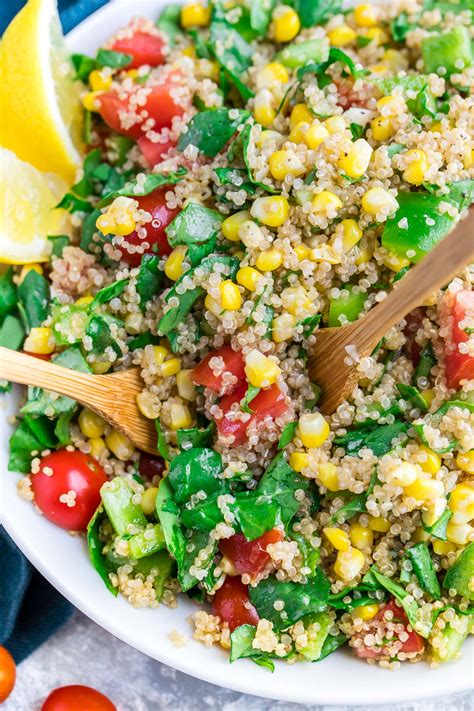 How many carbs are in vegetarian quinoa salad - calories, carbs, nutrition