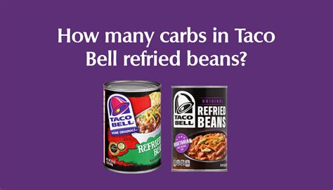 How many carbs are in vegetarian refried beans - calories, carbs, nutrition