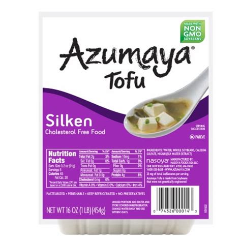 How many carbs are in vitasoy usa azumaya, silken tofu - calories, carbs, nutrition