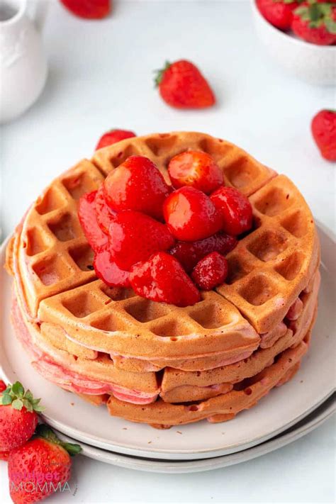 How many carbs are in waffles french with strawberries - calories, carbs, nutrition