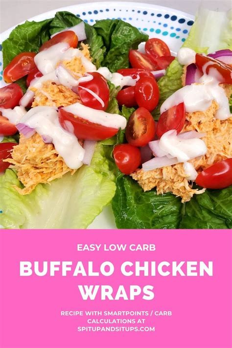 How many carbs are in watching your carbs buffalo chicken wrap - calories, carbs, nutrition