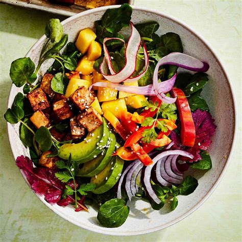 How many carbs are in watercress and tofu salad - calories, carbs, nutrition